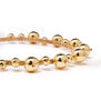 Gold bead headband